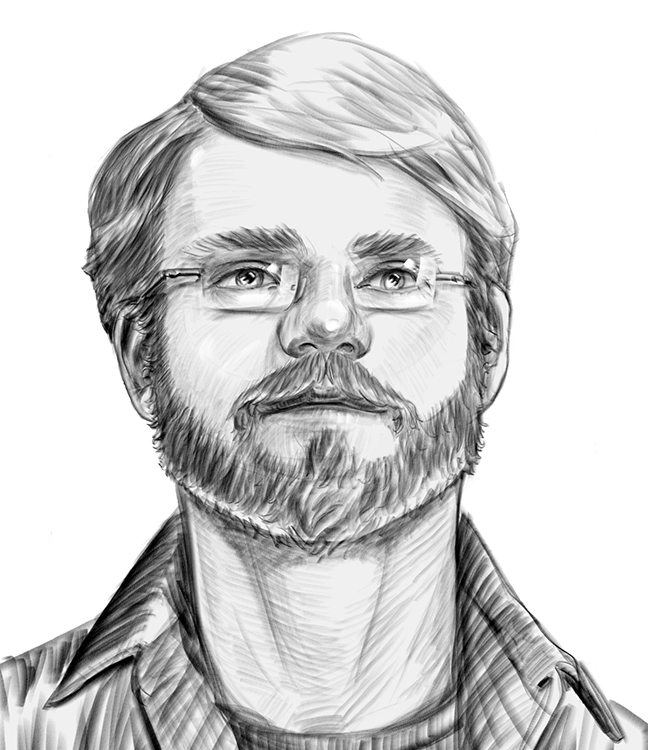 Selbstportrait Rasmus Borkamp